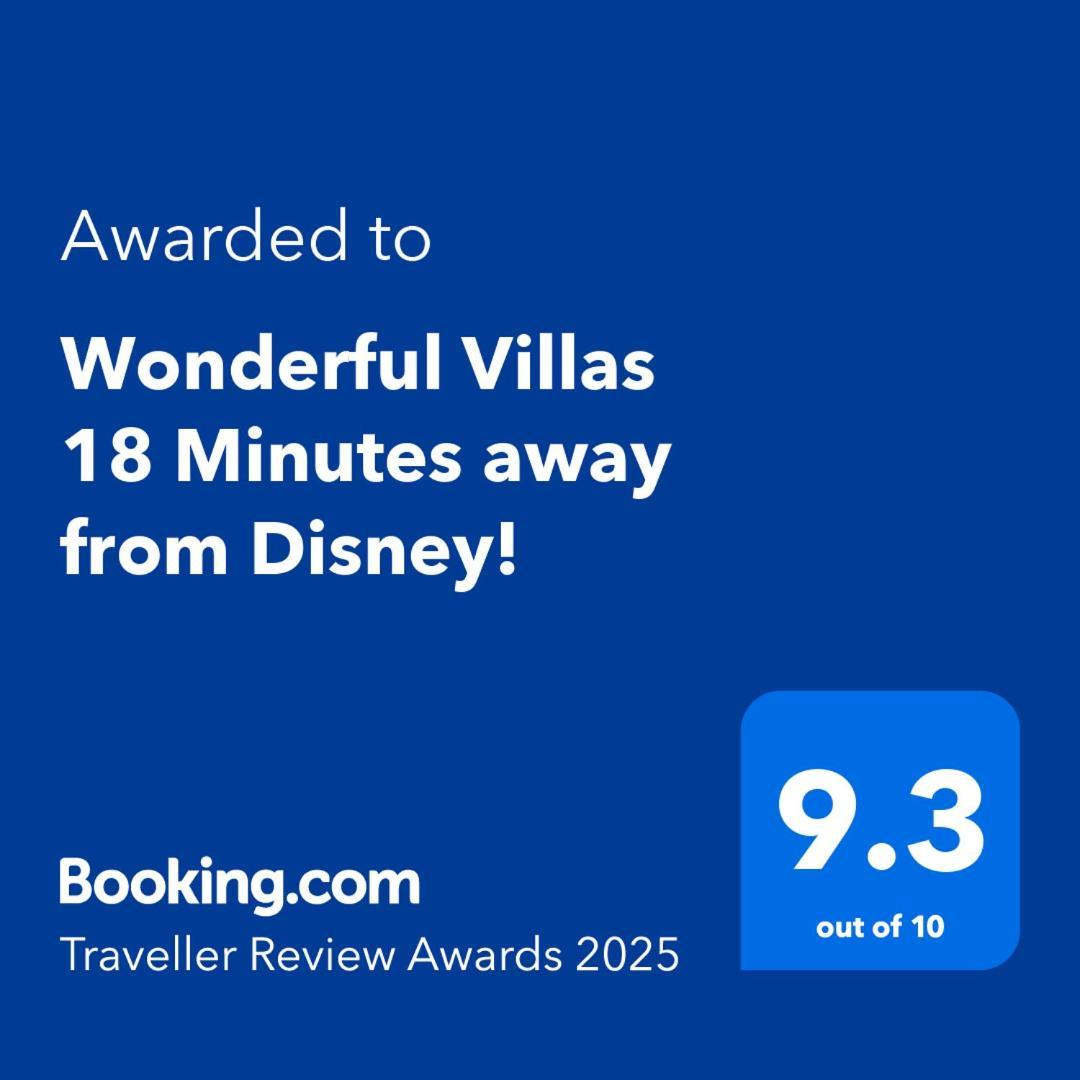 Wonderful Villas 18 Minutes Away From Disney! 키시미 외부 사진